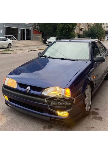 Renault 19 Europa 1994-2001 Uyumlu Üniversal Laguna Lip Esnek Ön Lip 2 Parça Tampon Altı Dil Karlık Ön Ek 00 Şüscaroto Aksesuar