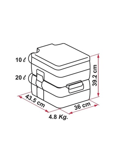 Medikaltec Ortopedik Hasta Karyolası Süngeri 4 Parçalı