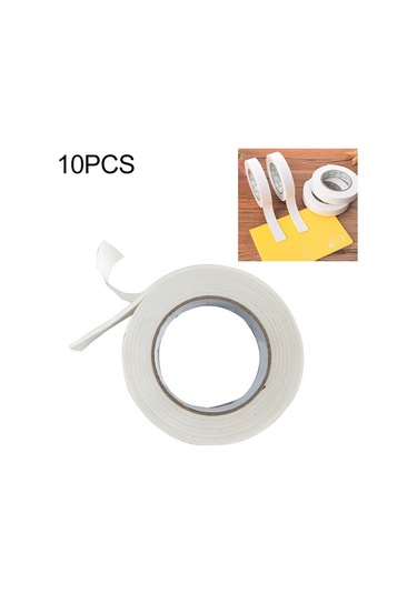 Sones 10 Adet Süper Güçlü Çift Taraflı Yapışkan Bant Köpük Çift Taraflı Bant Montaj Sabitleme Pedi Yapışkan 12mm İçin Kendinden Yapışkanlı Ped