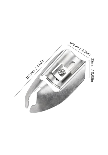 Dianziye Gümüş Metal Halka Ayak, Çapraz Testere Aksesuarı, Ayarlanabilir, Ahşap İşleme Ve Ev Dekorasyonu İçin Uygun