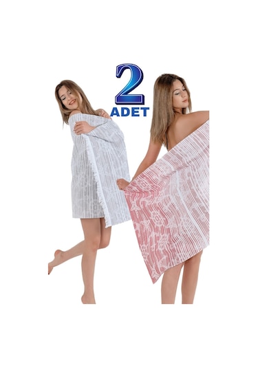 Zeynep Tekstil Marine Plaj Havlusu Peştemal 2 Adet 75 x 150 CM