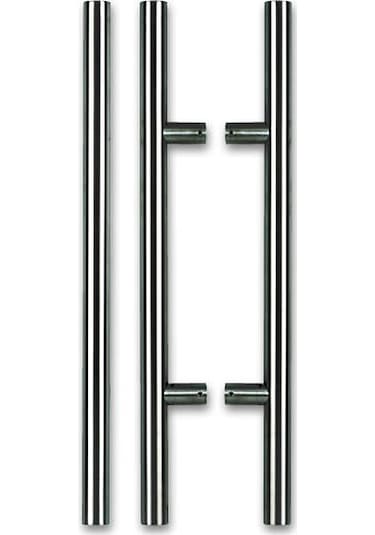 Paslanmaz H Kol 32x300x600mm , Çekme Kol, Cam Kapı Kolu