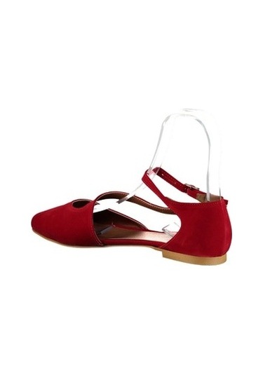 Fox Shoes Kırmızı Kadın Babet D726016902