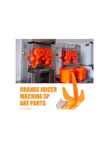 Xurunkeji Xc-2000e Ticari Ve Elektrikli Sıkacağı Parçaları Otomatik Portakal Sıkacağı Makinesi Yedek Parçaları Sıkacağı Parçaları Turuncu