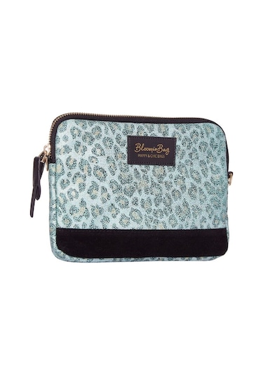 Bloominbag Green Marmar Çapraz Askılı Çanta Siyah