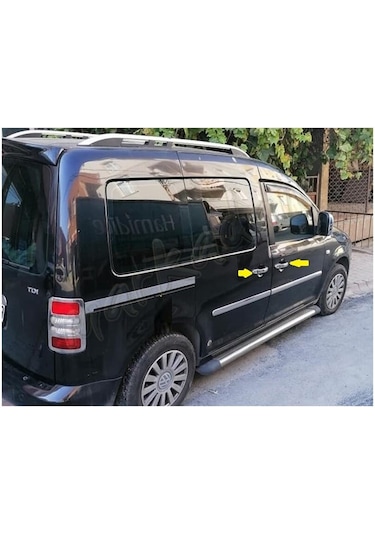 Woc Chrome Vw Caddy Krom Kapı Kolu 2004-2014 4 Kapı Paslanmaz Çel