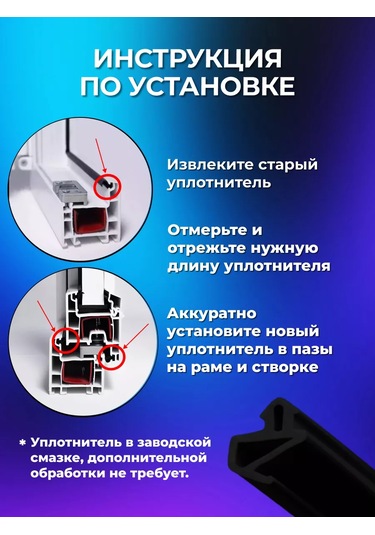 Geometria Setok Plastik Pencere İçin Sızdırmazlık Bandı 183765423 Diğer