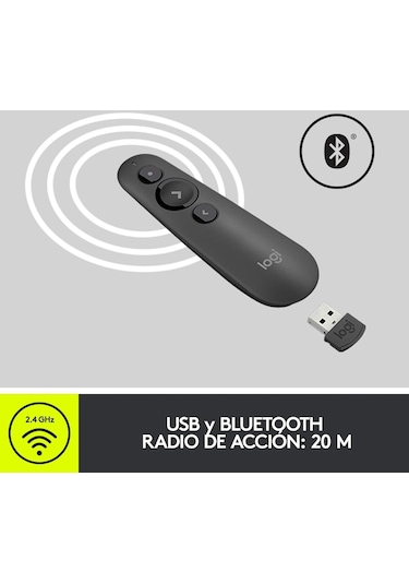 Logitech R500S Kablosuz Lazer Sunum Kumandası