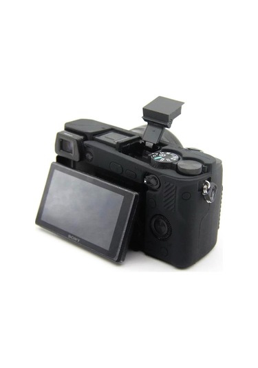 Sanger Silikon Kılıf Sony A6300 Uyumlu Siyah
