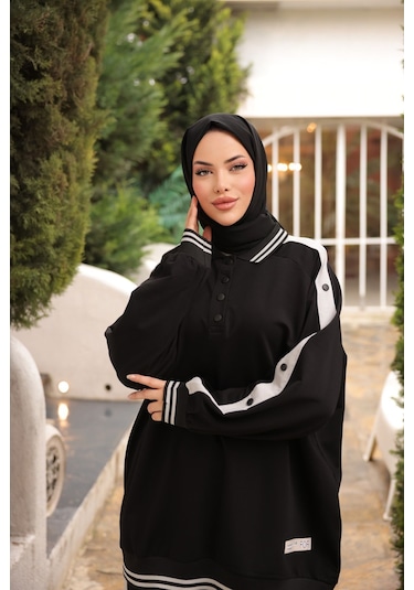 Takım Eşofman Takımı Düğmeli Alt Üst Takım M- 480 Lacivert