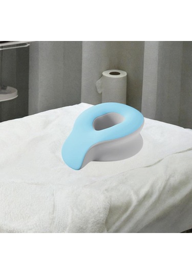 Suntek Yüz Beşik Yastığı Dinlenme Rahatla Yüzü Mavi-gri Mavi Gri Mavi - Gri