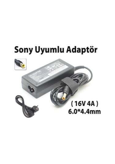 SONY VAIO Uyumlu 65W NOTEBOOK ADAPTÖR Dizüstü Şarj Aleti