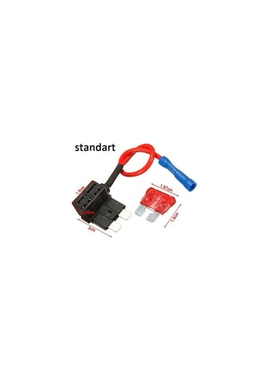 Fuse Tap Standart Tip Sigorta Kutusu Bağlantı Aparatı - 2 Adet 5