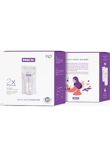 Mochi Anne Sütü Süt Saklama Poşeti 50 Adet 93c590050ss1