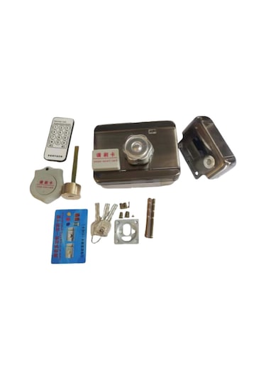 Motorlu Elektrikli Apartman Kilidi-kartlı