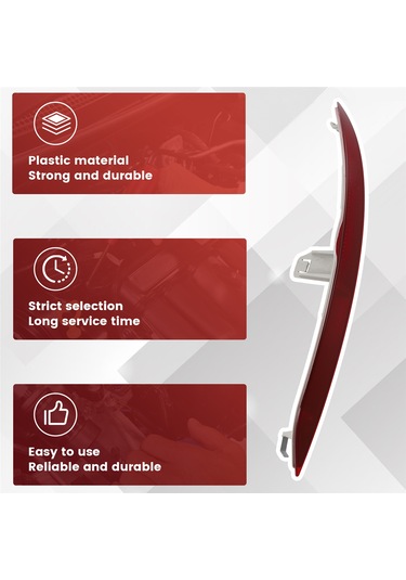 Leasetake Bmw X4 M G02 X4 20dx 20ix 25dx 30dx 30ix Arka Fren Uyarı Lambası İçin Sağ Arka Reflektör 63148497424