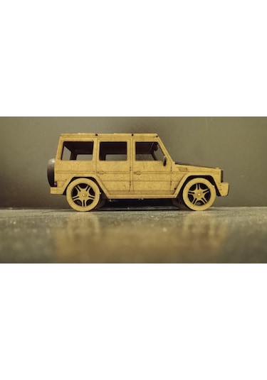 TLR hobi 3d Mercedes G63 Ahşap Araba Maketi
