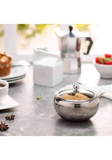 Westworld 4 Adet Patlıcan Ahşap Depolama Kavanozu Kürdan Tutucu Baharat Teneke Şekerlik Kapaklı Mutfak