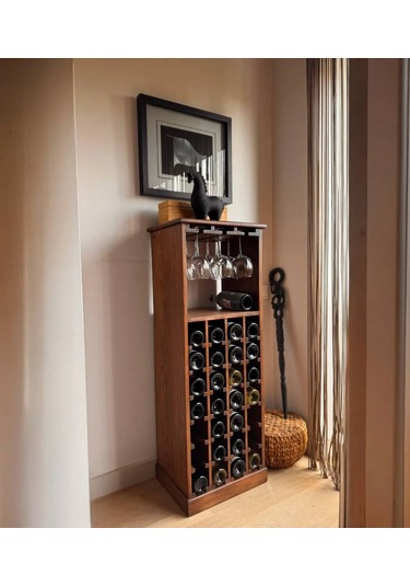 Janisa Masif Ağaç Şaraplık, Içki Dolabı