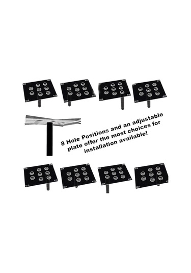 Sones Audi A4 İçin Araba Ön Tampon Çekme Kancası Plaka Montaj Braketi Tutucu