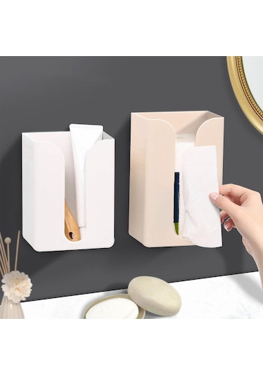 Suntek Doku Kağıt Kapak Kutusu Yatak Odası Banyo Mutfak Beyaz