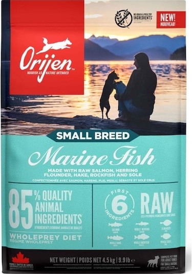 Orijen Small Breed Marine Fish Yetişkin Köpek Maması 4500 G