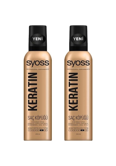Syoss Keratin Köpük 2 x 250 ML