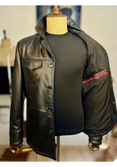 Always Leather Usta İşi Özel Dikim Hakiki Deri 1803340042 Siyah