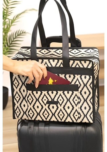 Seyahat Çantası Seyahat Çantası Organizer Valiz Çantası Bej