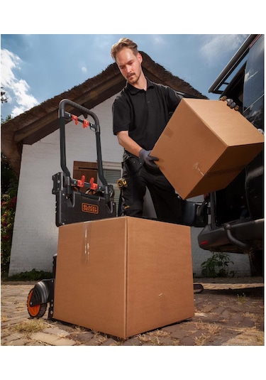 Black+Decker Bh206 70/137Kg Çok Fonksiyonlu Katlanır El Arabası