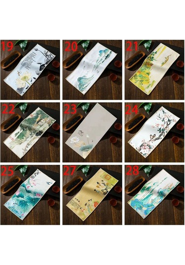 Çin Kalın Çay Takımı Aksesuarları Üst Düzey Profesyonel Masa Temizleme Çay Havlusu Bez Masa Örtüleri Çay Peçetesi 19, Diğer