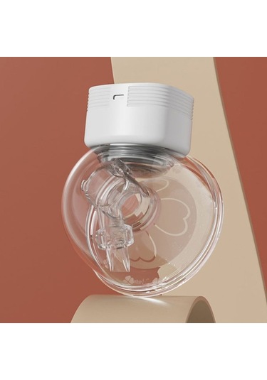 Agoodshop Taşınabilir Giyilebilir Göğüs Pompası - Beyaz