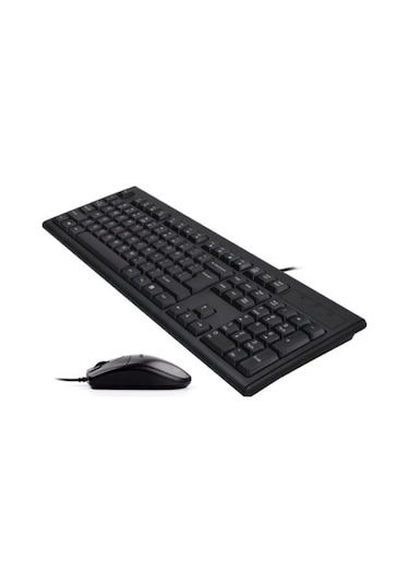 A4Tech KM-72620D USB Kablolu Q Klavye Mouse Set