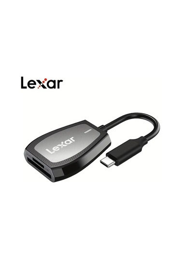 Elmpaly Lexar  Micro Usb 3.2 Type C Sd Micro Sd Tf Otg Kart Okuyucu Siyah