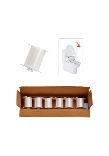 Rulopak R - 1314 Sensörlü Hijyenik Klozet Kapağı Rulosu 12'li
