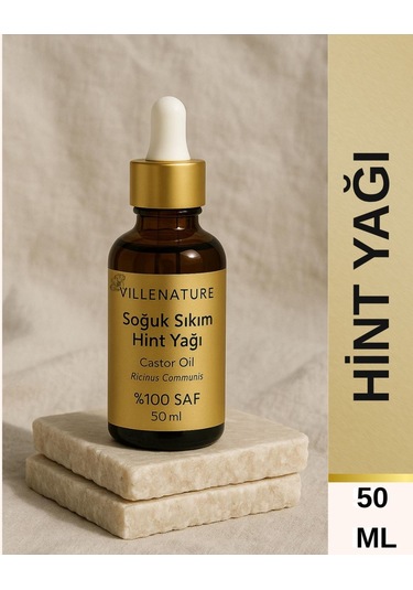 Villenature Soğuk Sıkım Hint Yağı Castor Oil Ricinus Communis 50 Ml