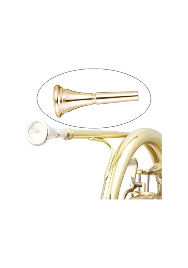 Homyl Trombon Ağızlık Trompet Derin Fincan Ağız Fransız