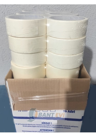 Maskeleme Bandı 6 Adet 36Mm Kağıt Boya Bantı