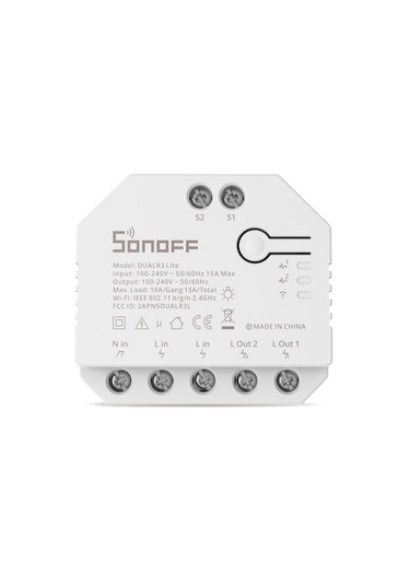 Sonoff Dual R3 Lite Akıllı Röle