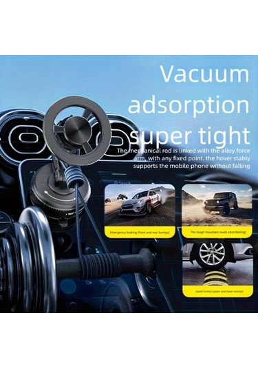 Xuweiwei Jy25-5 Black Evrensel Manyetik Navigasyon Braketi Katlanır Döner Araç Telefon Tutucu
