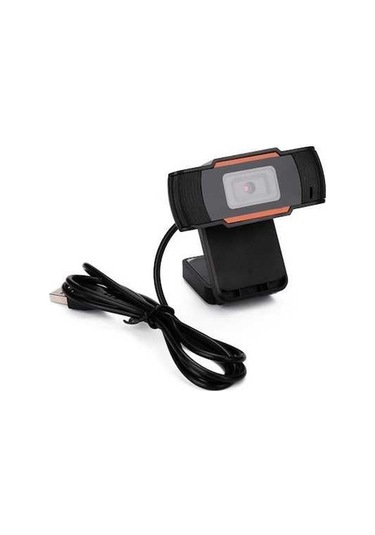 Novahub 1080p Usb Web Kamerası, Mikrofonlu, Sürücüsüz, Siyah-turuncu, 10m Uzaklıkta Net Ses