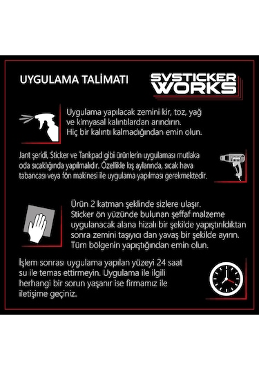 Haha Sticker Motor Araba Dekorasyon Sticker Evrensel 50 Adet 1 Paket 05094601