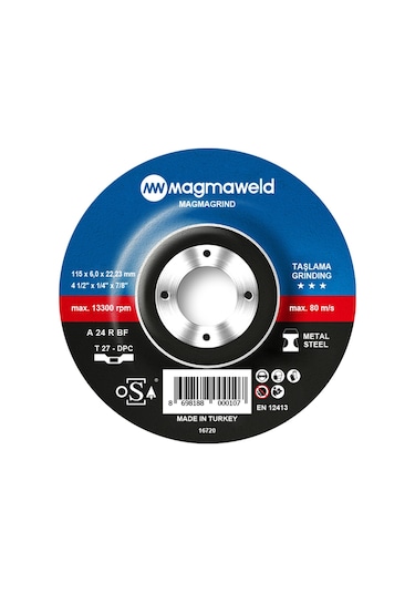 Magmagrind Taşlama Taşı 115 x 6.0 x 22 MM