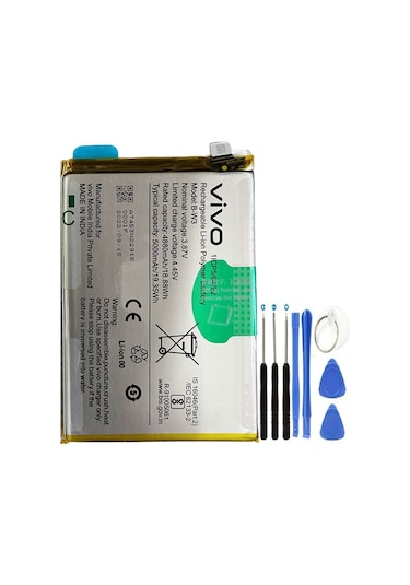 Vivo Y22 B-w3 Pil Batarya+tamir Seti 5000 Mah