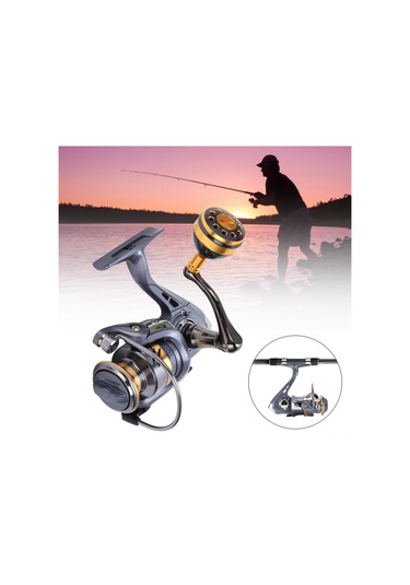 Wezone Alüminyum Rockerli Tüm Metal Balık Makinesi Ks3000 - Deniz Kamışları İçin Kolay Kullanım, Sağ/sol Değiştirilebilir Kollü, Dayanıklı Pa66 Gövde