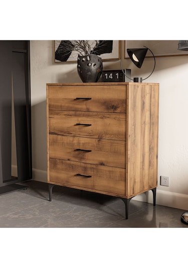 3640 Zen 4 Çekmeceli Ayaklı Şifonyer Hat