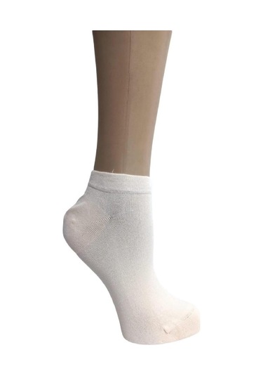 BAMBU ANTİBAKTERİYEL BİLEK ÇORAP-EKRU Ekru