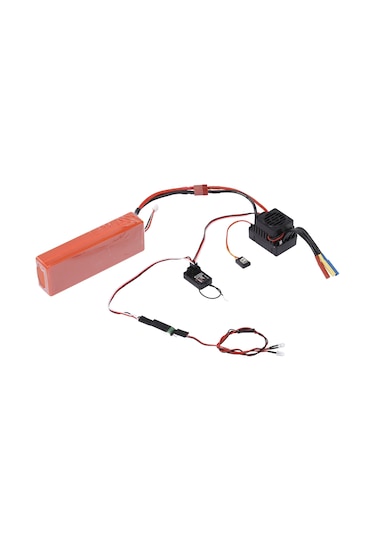 Xiyyadms "3 Kanallı Rc Araç Led Aydınlatma Kontrol Paneli - Traxxas, Tamiya, Axial Uyumlu" Siyah