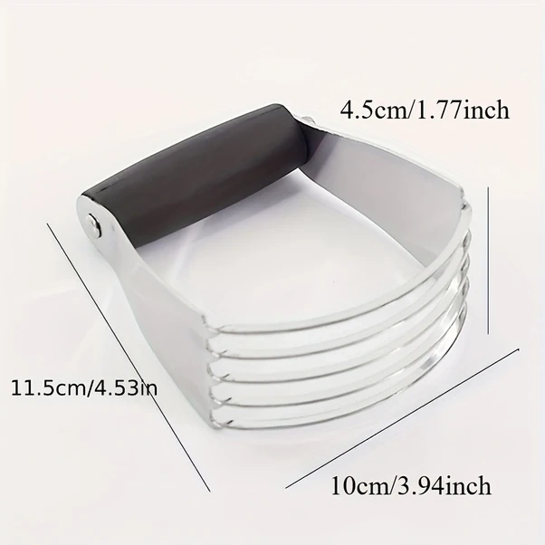 Gateesat Siyah Manuel Kek Hamur Karıştırıcı Paslanmaz Çelik Ev Profesyonel Fırıncılar Diğer