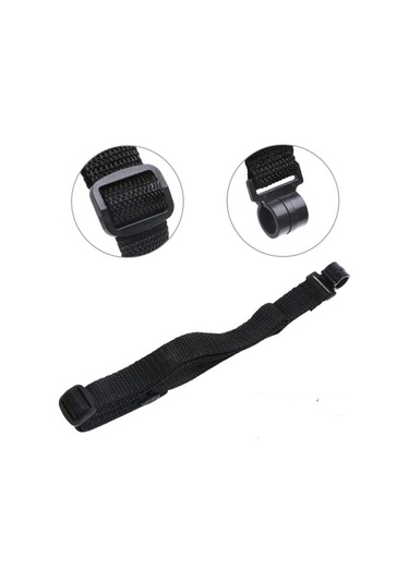 Segah Siyah Kancalı Kayış Dokuma Ukulele Askısı - Concert Soprano